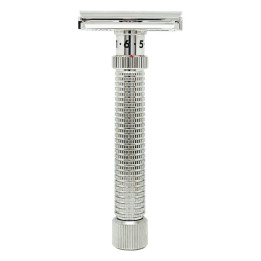 REX ADJUSTABLE SAFETY RAZOR AMBASSADOR XL DELUXE RHODIUM - RSC-107R