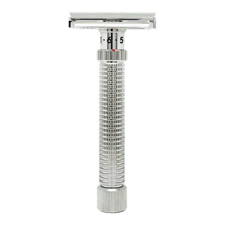 REX ADJUSTABLE SAFETY RAZOR AMBASSADOR XL DELUXE RHODIUM - RSC-107R