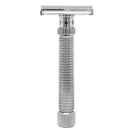 REX ADJUSTABLE SAFETY RAZOR AMBASSADOR XL DELUXE POLISHED - RSC-107P