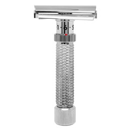 REX ADJUSTABLE SAFETY RAZOR SLANT KONSUL DELUXE RHODIUM-109R