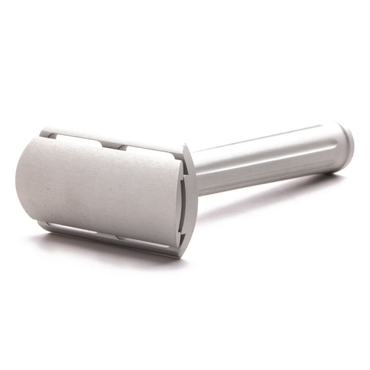 REX SAFETY RAZOR ALUMINUM SATIN FINISH PAGE-116-AA