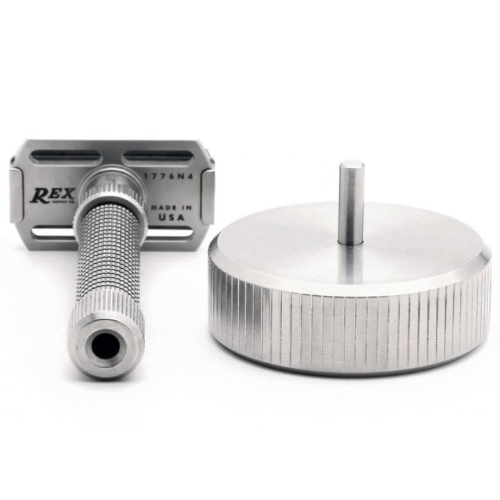 REX STAND FOR SAFETY RAZOR STAINLESS STEEL - RSC-103
