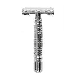 ROCKWELL SAFETY RAZOR R1 WHITE CHROME