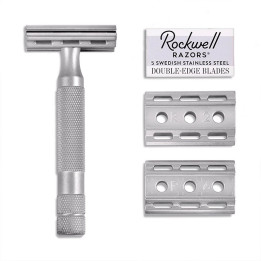 ROCKWELL SAFETY RAZOR 6S STAINLESS STEEL