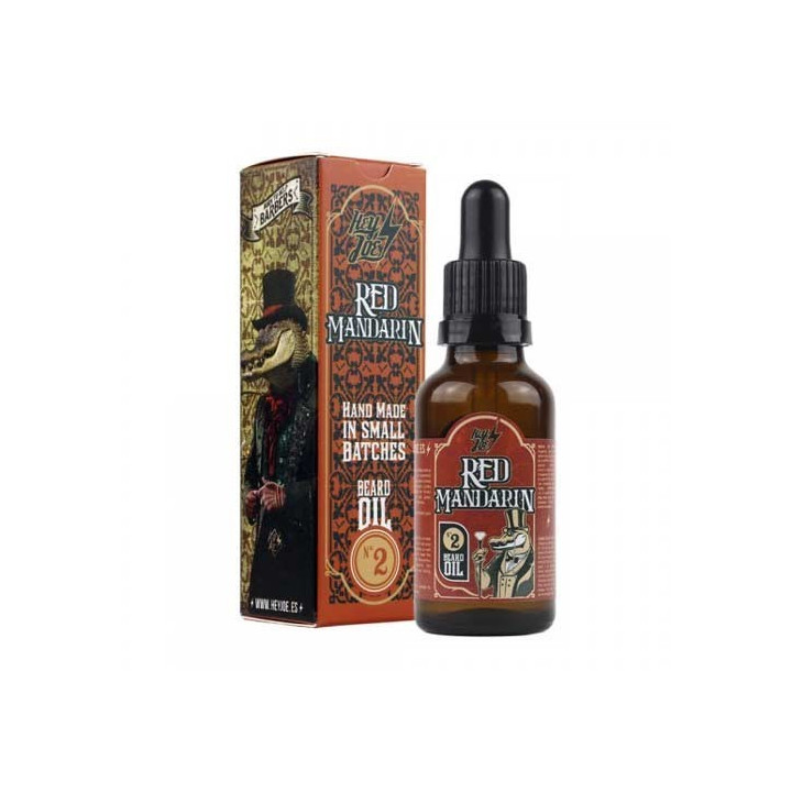 HEY JOE BEARD OIL NO2 RED MANDARIN 30ML