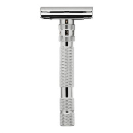 ROCKWELL T2 SAFETY RAZOR ADJUSTABLE TTO WHITE CHROME