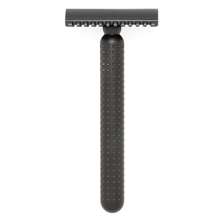 TATARA SAFETY RAZOR OPEN COMB MASAMUNE DARK STAINLESS STEEL