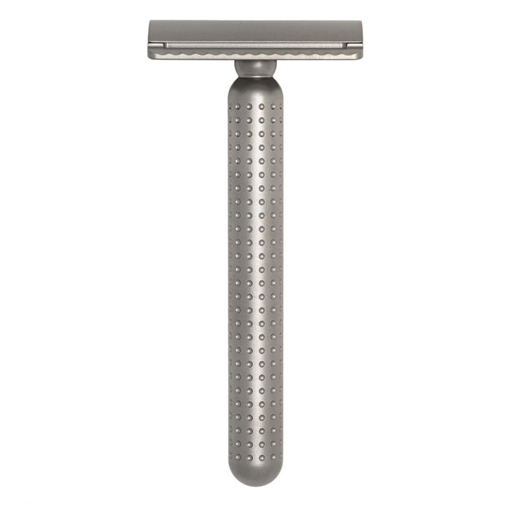 TATARA SAFETY RAZOR CLOSED COMB TITANIUM MASAMUNE MATTE