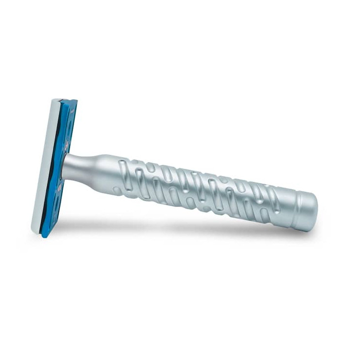 THE GOODFELLAS' SMILE SAFETY RAZOR STYLETTO SHADOW BLUE V2