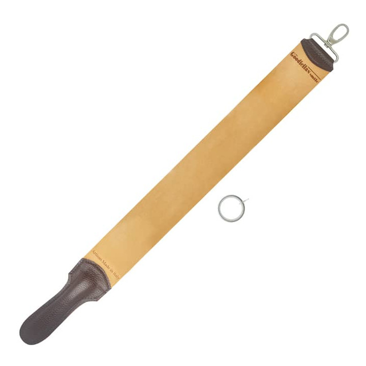 THE GOODFELLAS' SMILE HANGING STROP WITH HANDLE LEATHER 65CM