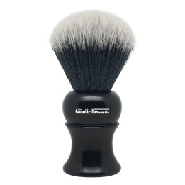 THE GOODFELLAS' SMILE SYNTHETIC SHAVING BRUSH BLACK NOIR
