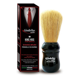 THE GOODFELLAS' SMILE PURE BRISTLE KING HOG SHAVING BRUSH