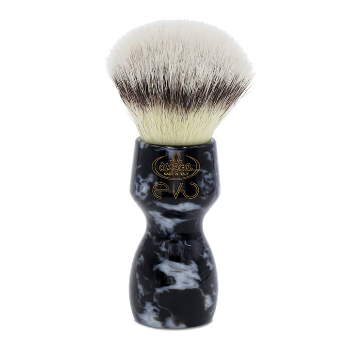 OMEGA SHAVING BRUSH EVO 2.0 SPECIAL TITANO