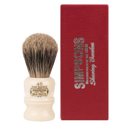 SIMPSONS SHAVING BRUSH BERKELEY 46 PURE BADGER