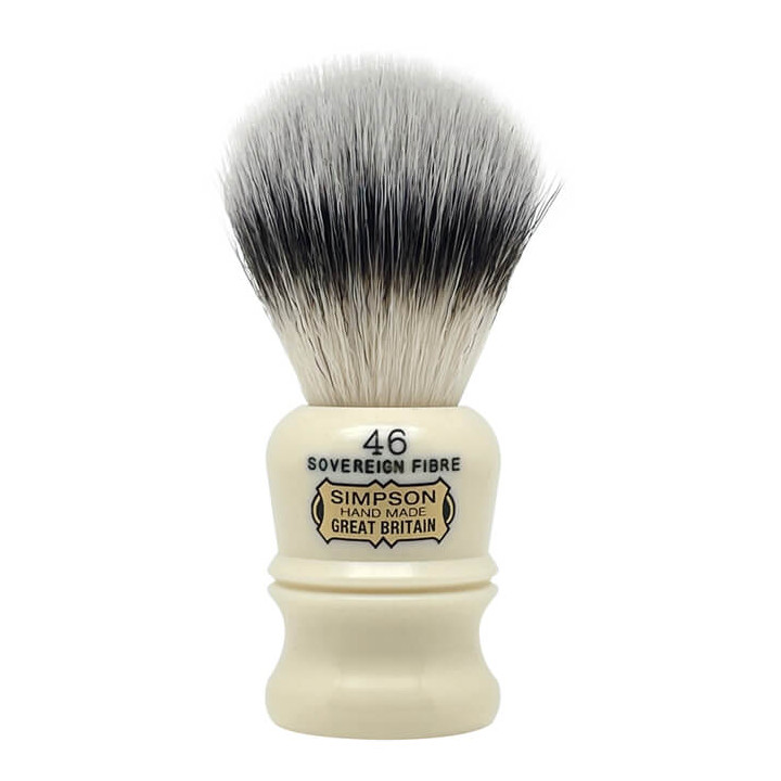 SIMPSONS SHAVING BRUSH BERKELEY 46 SOVEREIGN GRADE SYNTHETIC FIBRE