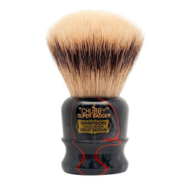SIMPSONS SHAVING BRUSH CHUBBY 2 SUPER BADGER BLACK MAGIC
