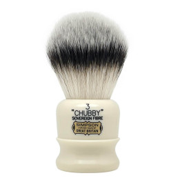 SIMPSONS SHAVING BRUSH CHUBBY 3 SOVEREIGN GRADE SYNTHETIC FIBRE
