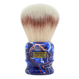 SIMPSONS SHAVING BRUSH PLATINUM SYNTHETIC CHUBBY 2 PATRIOT