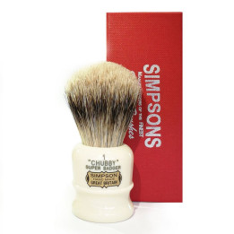 SIMPSONS SHAVING BRUSH CHUBBY 1 SUPER BADGER