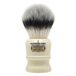 SIMPSONS SHAVING BRUSH DUKE 3 SOVEREIGN GRADE SYNTHETIC FIBRE