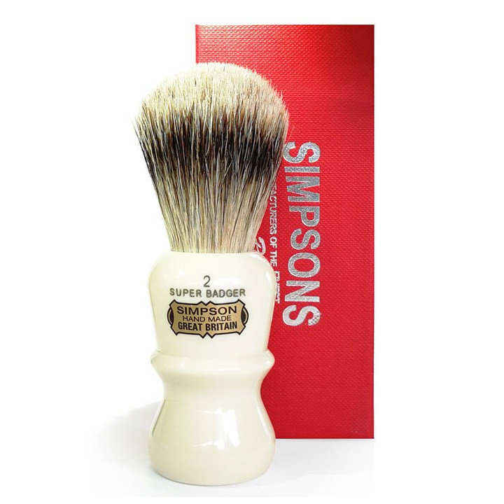 SIMPSONS SHAVING BRUSH EMPEROR 2 SUPER BADGER