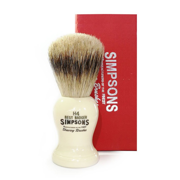 SIMPSONS SHAVING BRUSH HARVARD H4 BEST BADGER