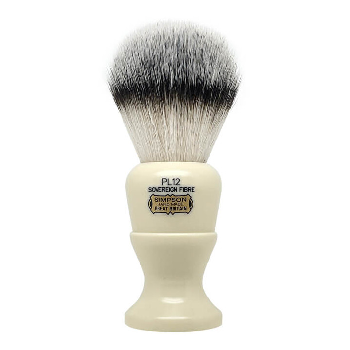 SIMPSONS SHAVING BRUSH POLO 12 SOVEREIGN GRADE SYNTHETIC FIBRE