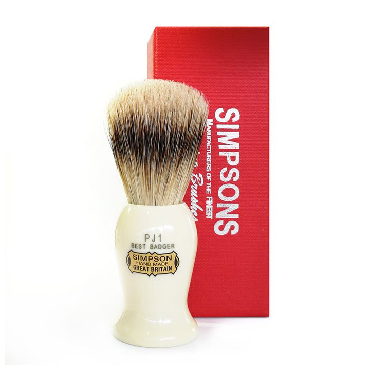 SIMPSONS SHAVING BRUSH PERSIAN JAR 1 BEST BADGER