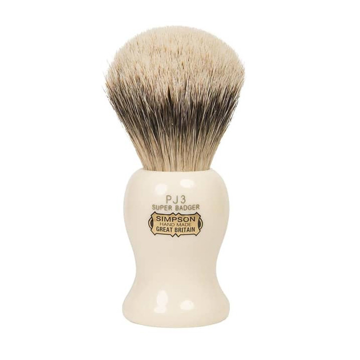SIMPSONS PERSIAN JAR PJ3 SUPER BADGER SHAVING BRUSH
