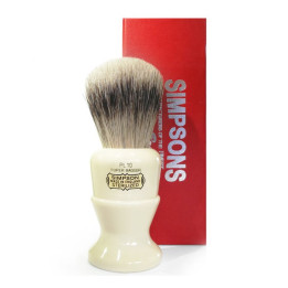 SIMPSONS SHAVING BRUSH POLO PL10 SUPER BADGER