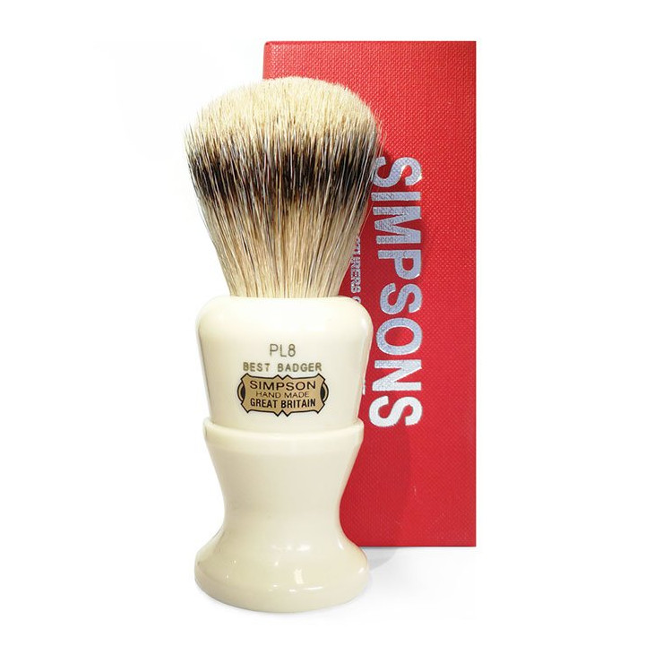 SIMPSONS SHAVING BRUSH POLO PL8 BEST BADGER