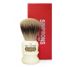 SIMPSONS SHAVING BRUSH 55 SERIES BEST BADGER