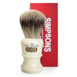 SIMPSONS SHAVING BRUSH 59 SERIES BEST BADGER