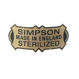 SIMPSONS DECAL REPLACEMENT HAND MADE GREAT BRITAIN