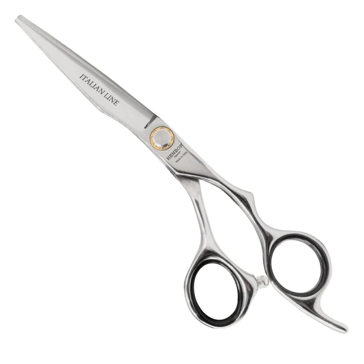HENBOR HAIR SCISSORS STAINLESS STEEL ITALIAN LINE 6.5"
