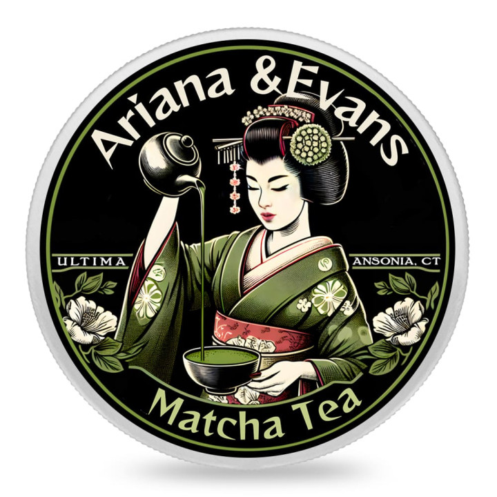 ARIANA & EVANS SHAVING SOAP MATCHA TEA 118ML