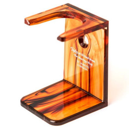 TAYLOR OF OLD BOND STREET TORTOISESHELL SHAVING BRUSH STAND